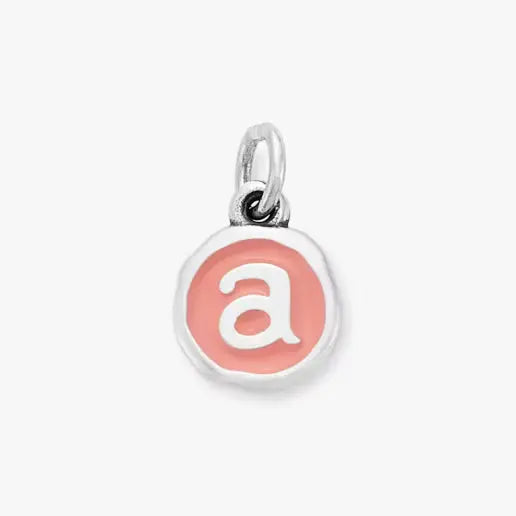 Enamel Initial Disc Charm James Avery