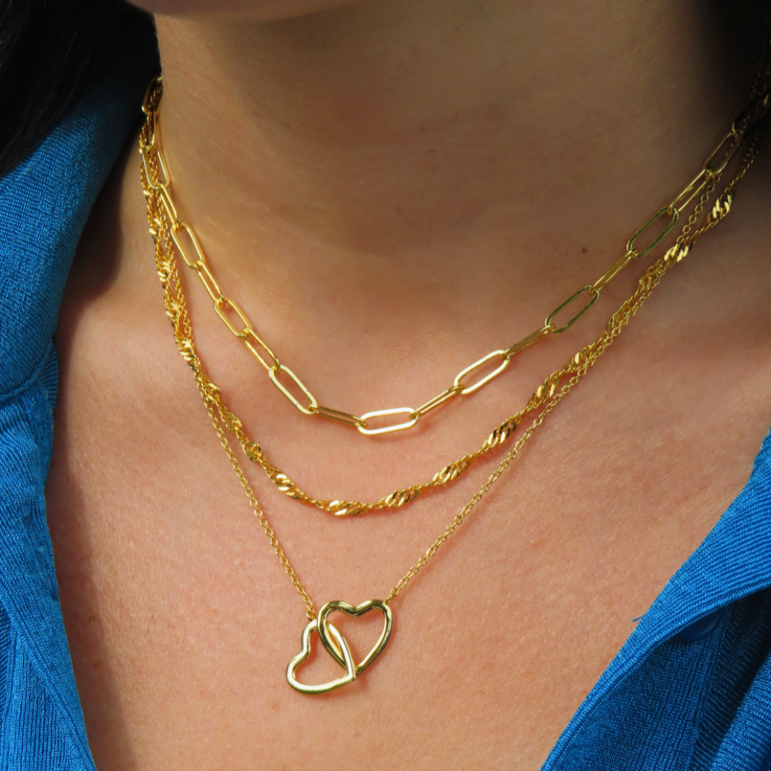 Love Linked Necklace Lee