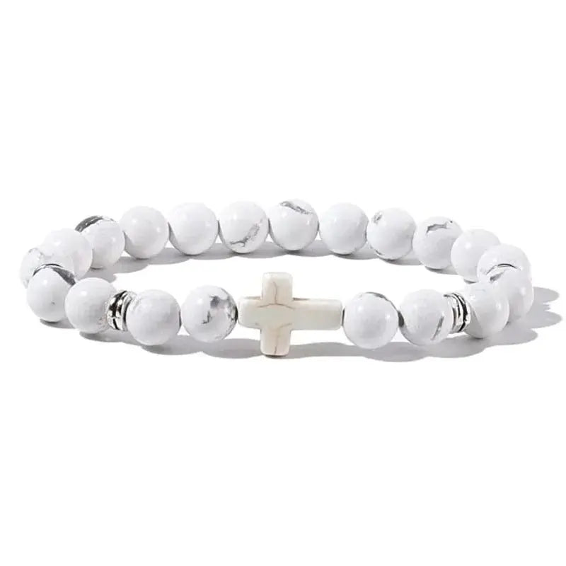 Crossed Stone Bracelet Evry Jewelz