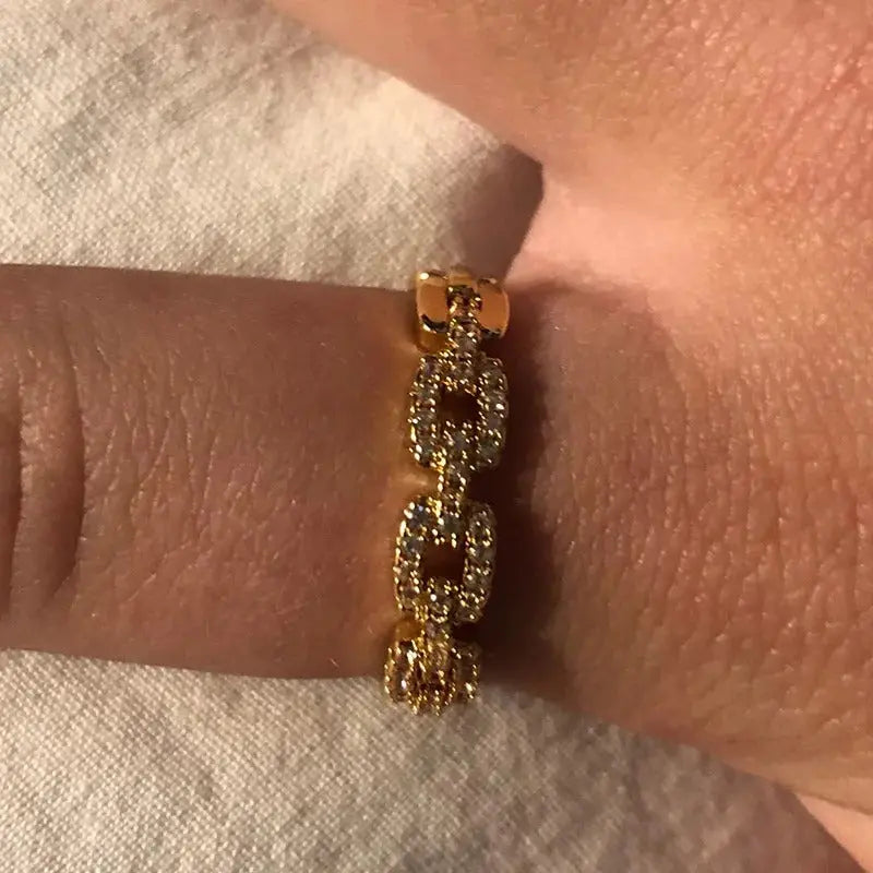 Twist Chain Ring Evry Jewelz