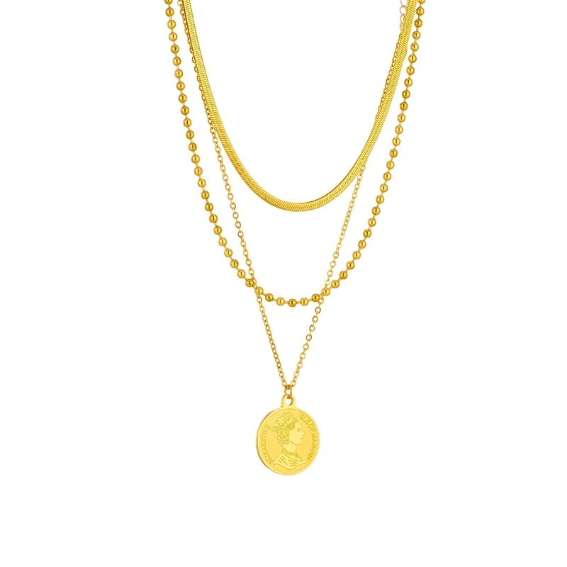 Good Things Come in Threes Necklace Lee