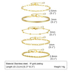 Evry Bracelet 5 PIEACE Set Evry Jewelz
