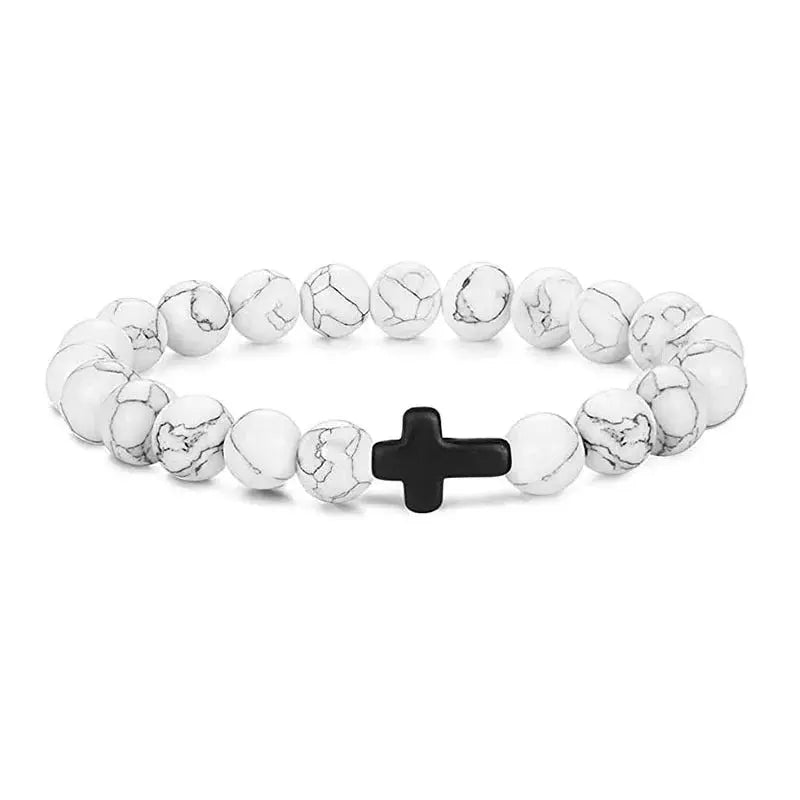 Crossed Stone Bracelet Evry Jewelz