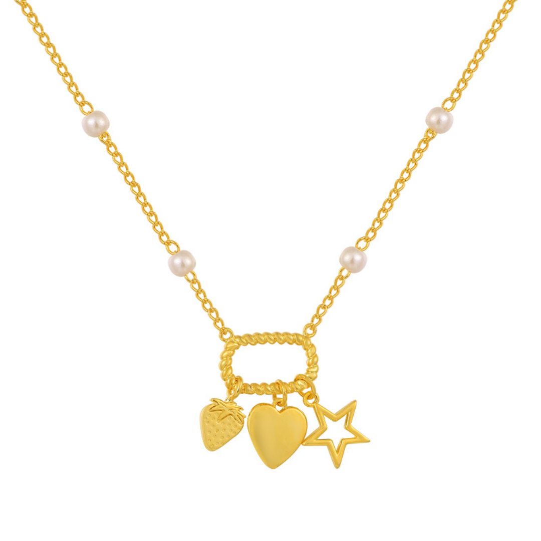 Sweet Strawberry Necklace Lee