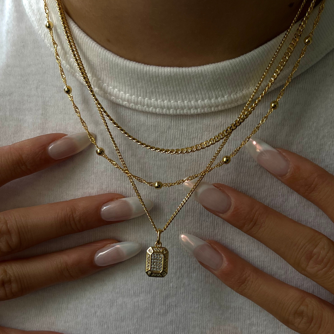 Shimmer Necklace Lee