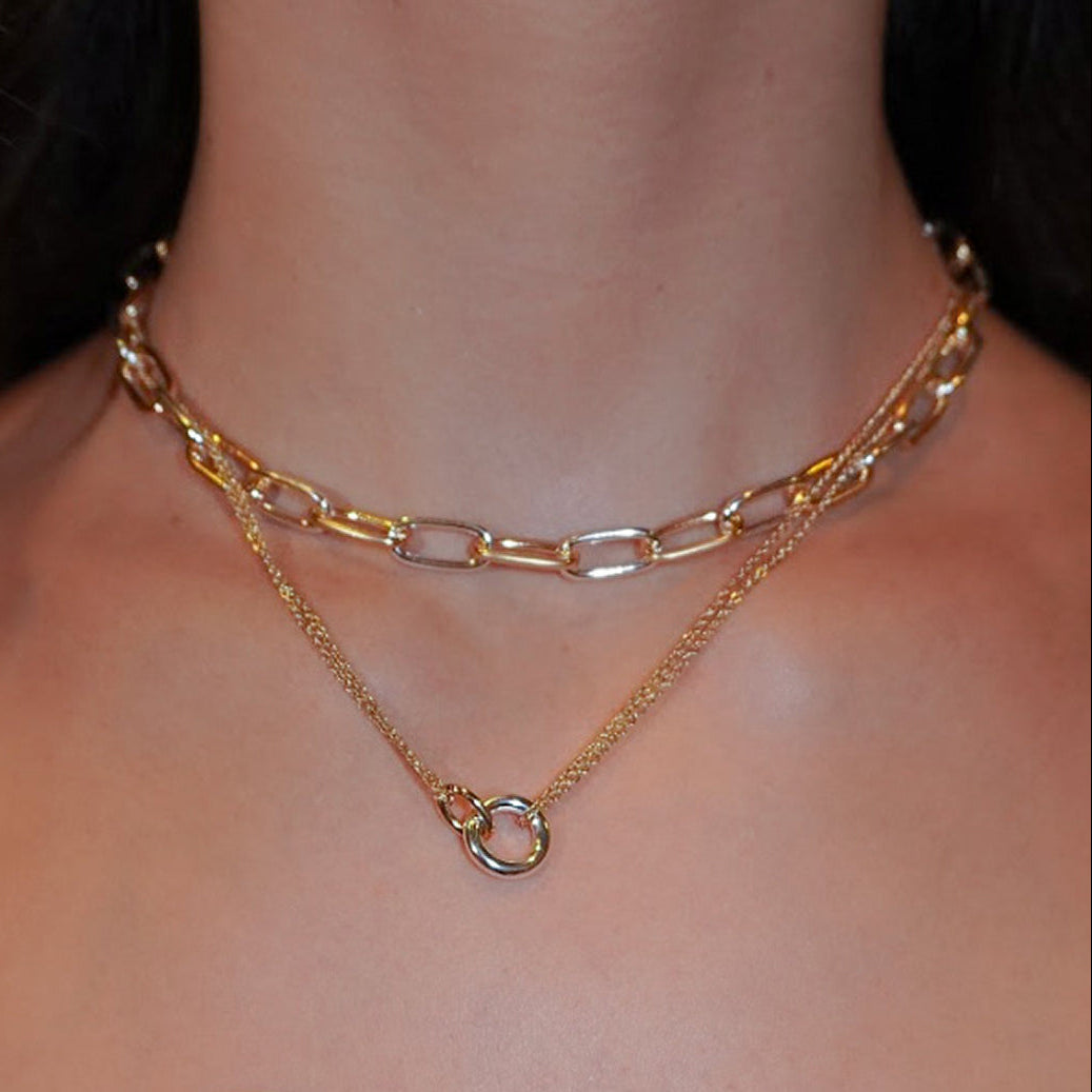 Orbit Chain Necklace Alice