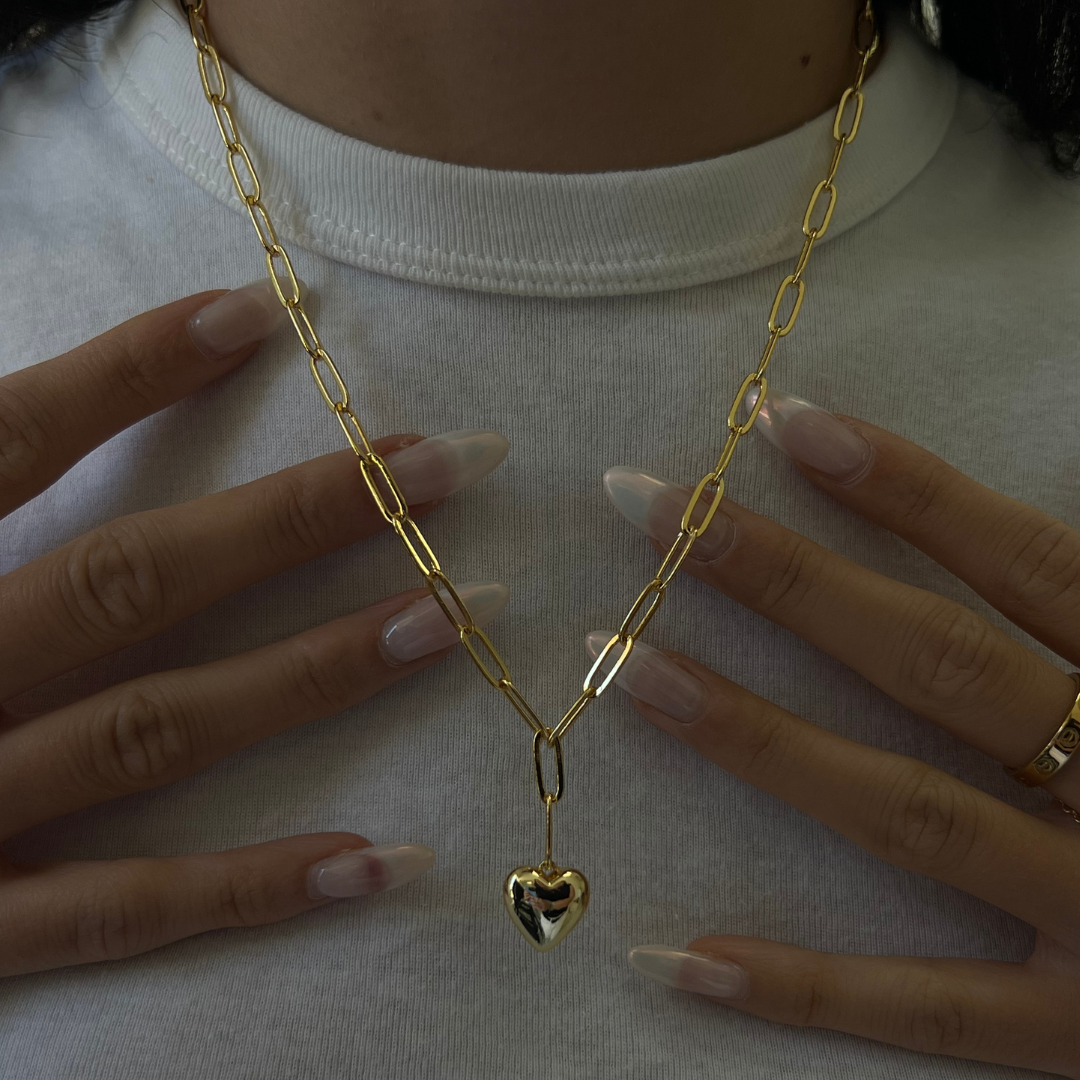 Cross My Heart Necklace Lee