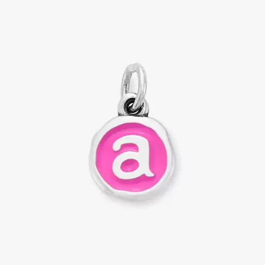 Enamel Initial Disc Charm James Avery