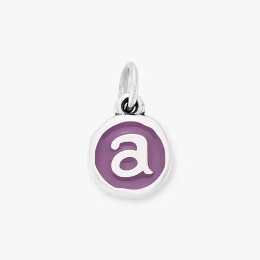 Enamel Initial Disc Charm James Avery