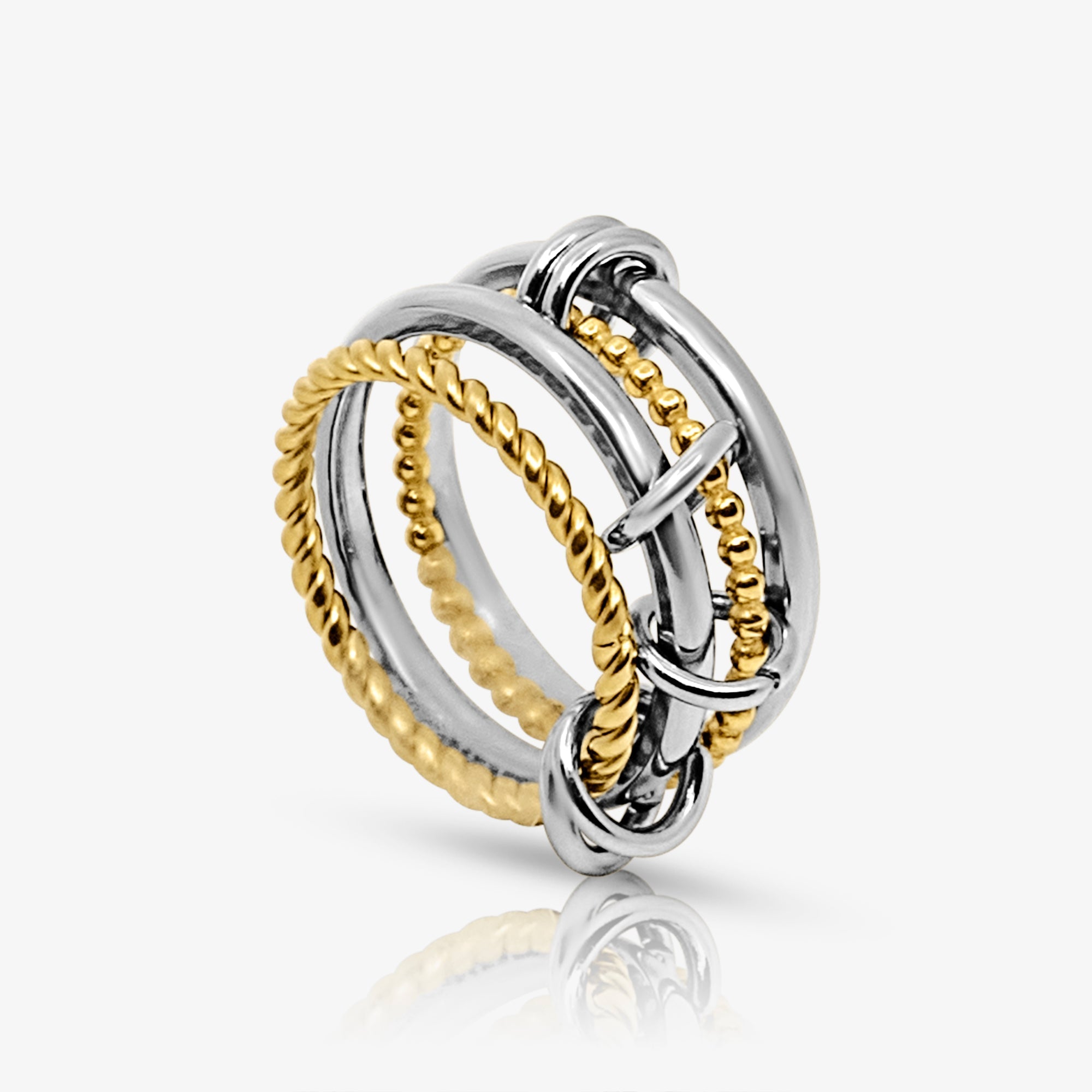 Unbothered Stacked Ring Xiha