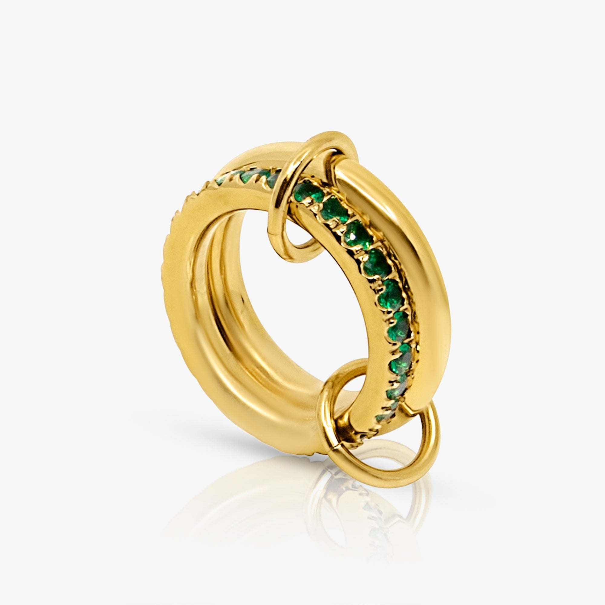 Evergreen Stacked Ring Xiha