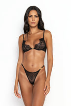 PANAREA Nero - Full Thong Sommer Swim