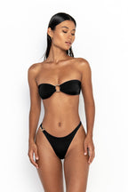 CECE  Nero - Bandeau Bikini Top Sommer Swim