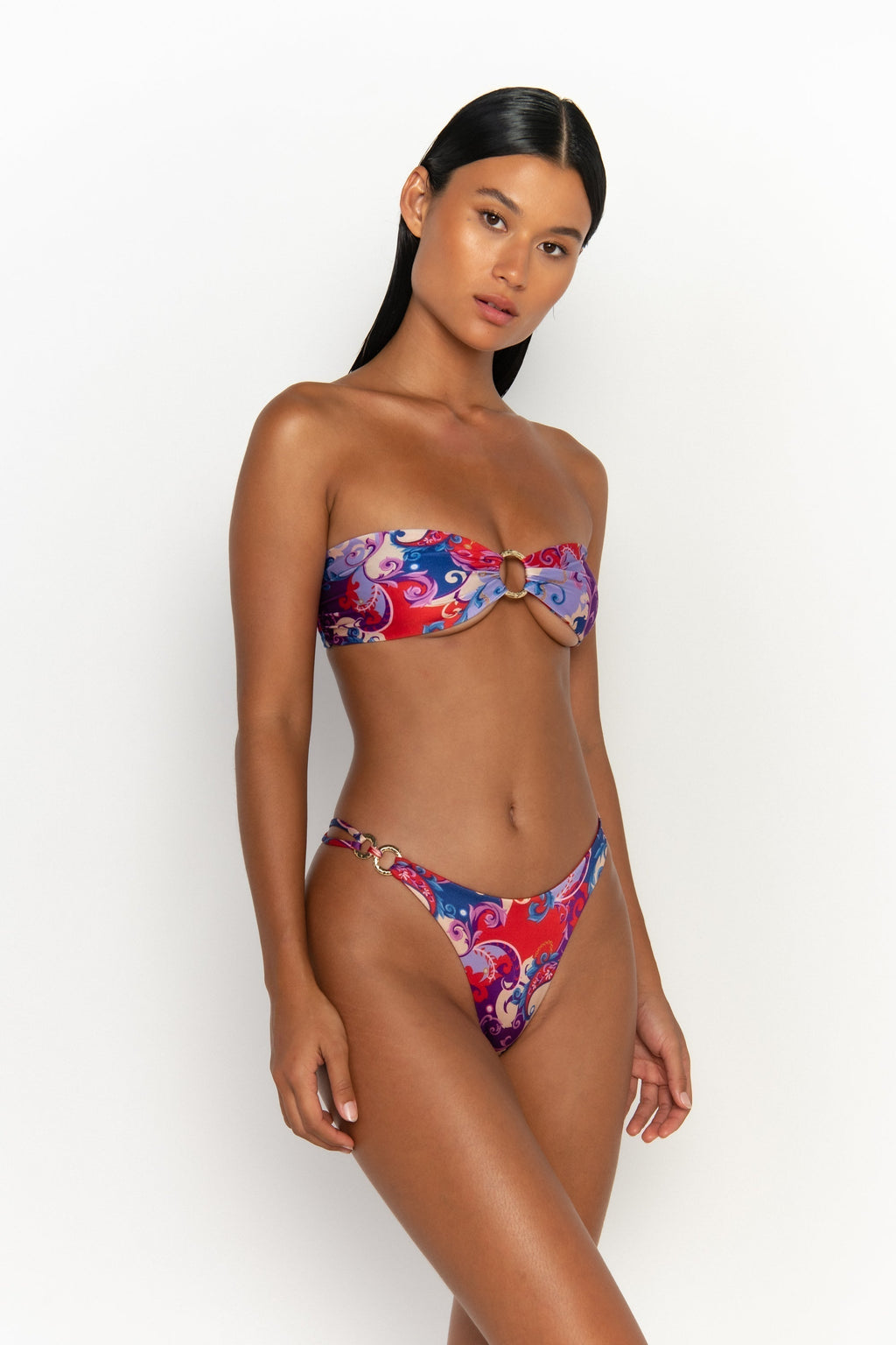 CECE  Rococo- Bandeau Bikini Top Sommer Swim