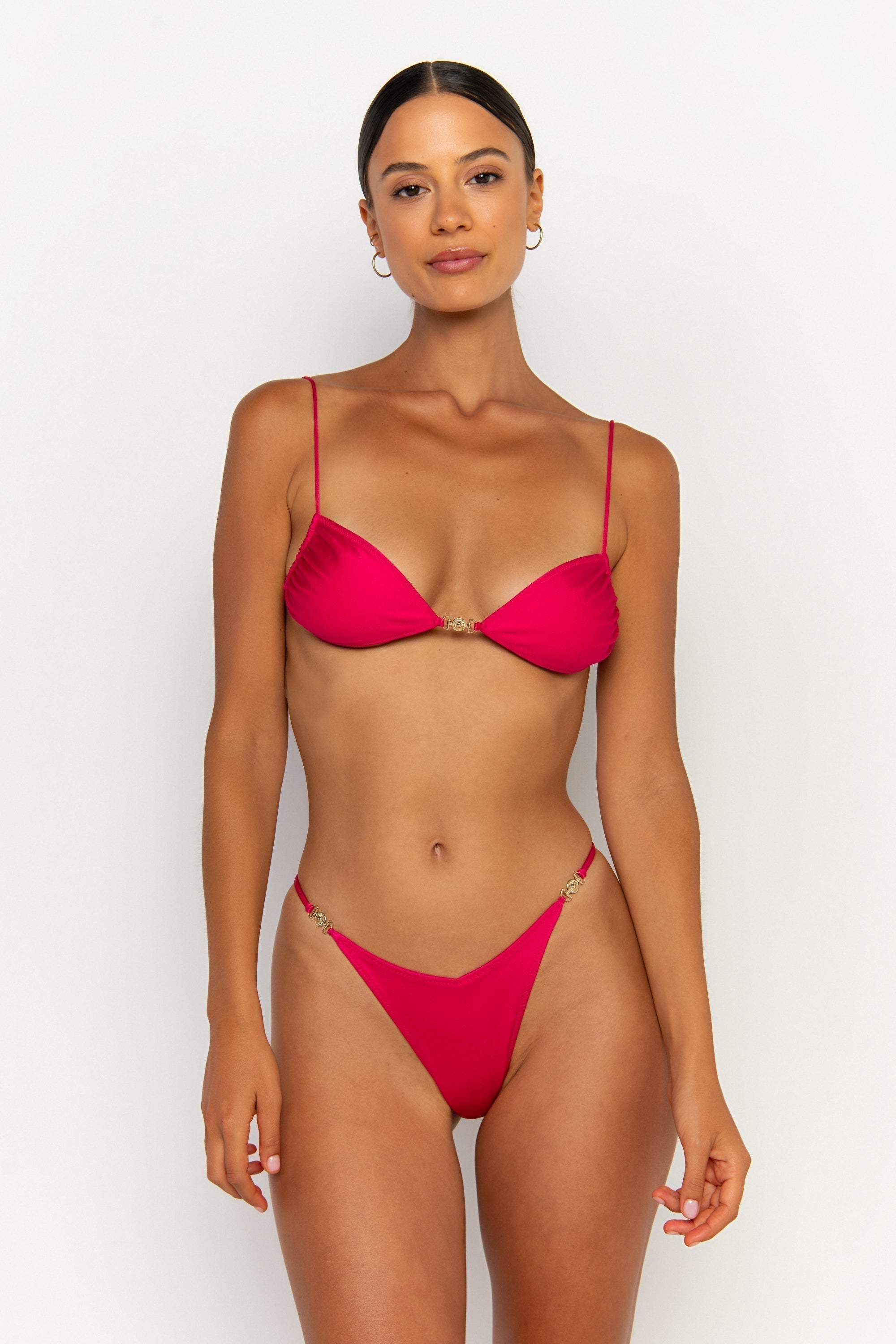 ELLA Magenta - Bralette Bikini Top Sommer Swim