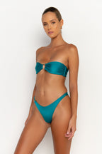 GIGI Blue Fondale - Cheeky Bikini Bottoms Sommer Swim