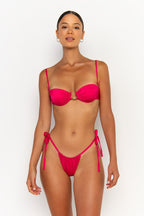 HARPER Magenta - Balconette Bikini Top Sommer Swim