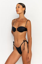 HARPER Nero - Balconette Bikini Top Sommer Swim