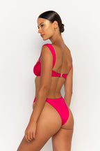 SORIYA Magenta - Balconette Bikini Top Sommer Swim