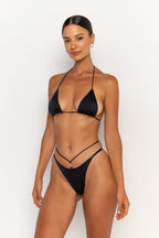 STELLA Nero - Mini Triangle Bikini Top Sommer Swim