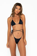 MILLA Nero - Tie Side Bikini Bottoms Sommer Swim