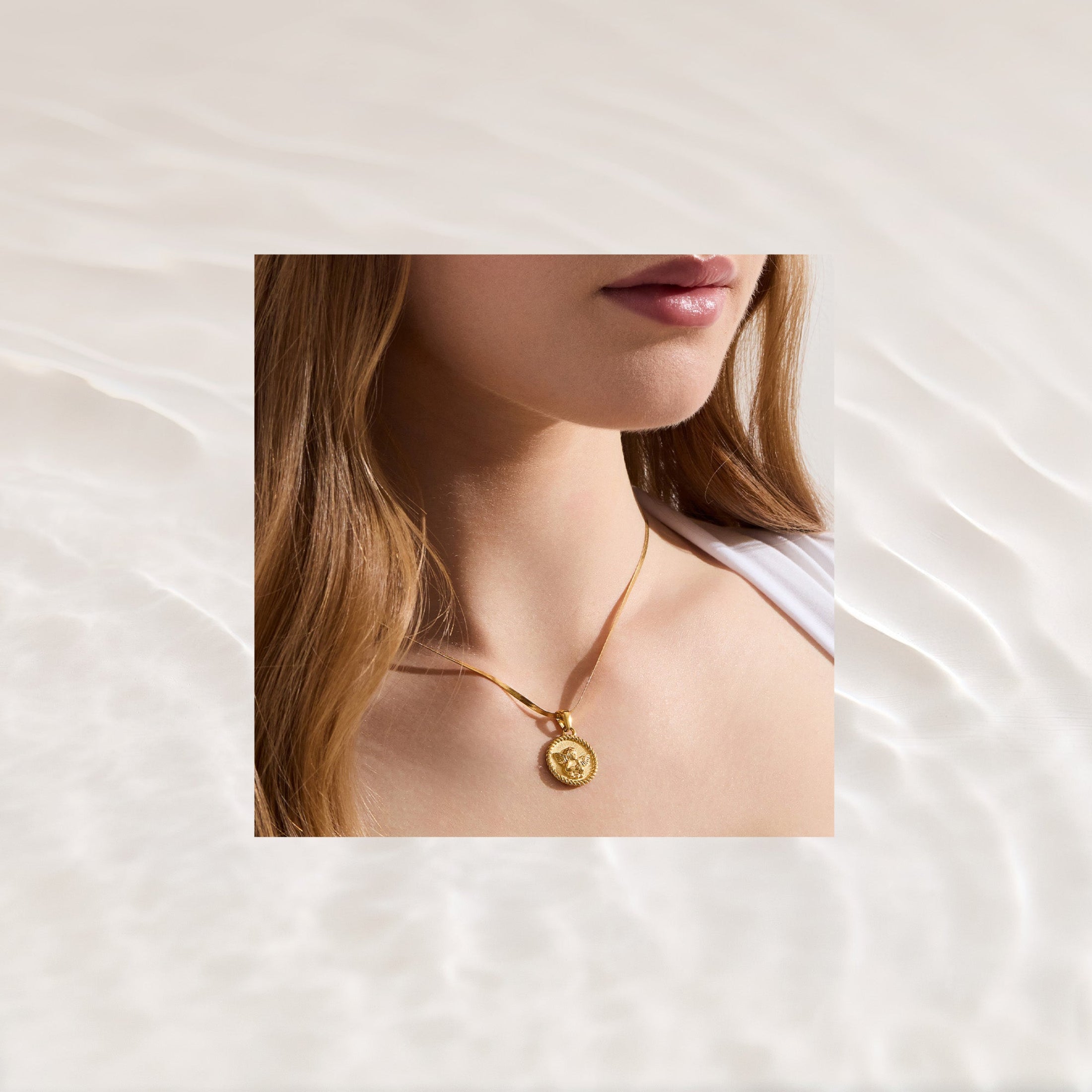 Angel's Embrace Necklace Angel