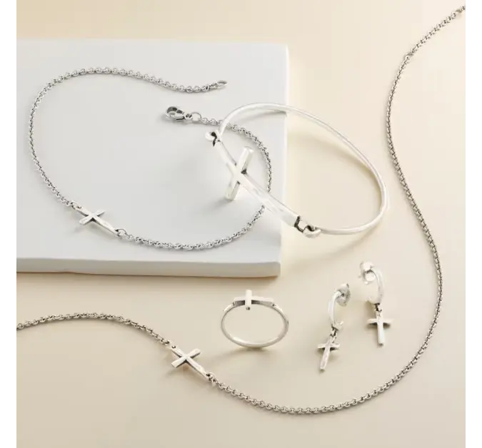 Horizon Cross Hook-On Bracelet James Avery