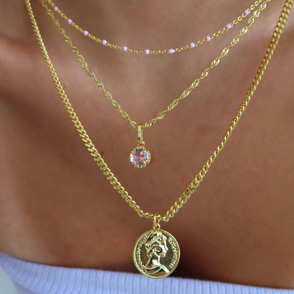 You're a Gem Birthstone Necklace Lee